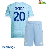 Juventus Lois Openda #20 Bortedraktsett Barn 2025-26 Kortermet (+ Korte bukser)